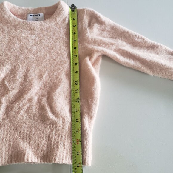 Old Navy Pink Womens Sweater Size S Fuzzy Cozy Fall Feminine Soft Girl Comfy - Picture 5 of 6